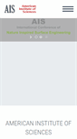 Mobile Screenshot of ameriscience.org