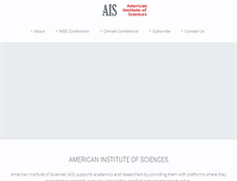 Tablet Screenshot of ameriscience.org